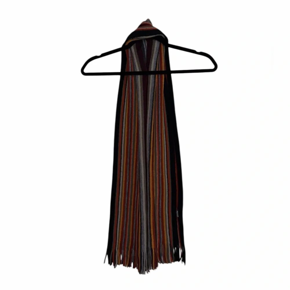 Geoffrey Beene Colorful Striped Knit‎ Scarf